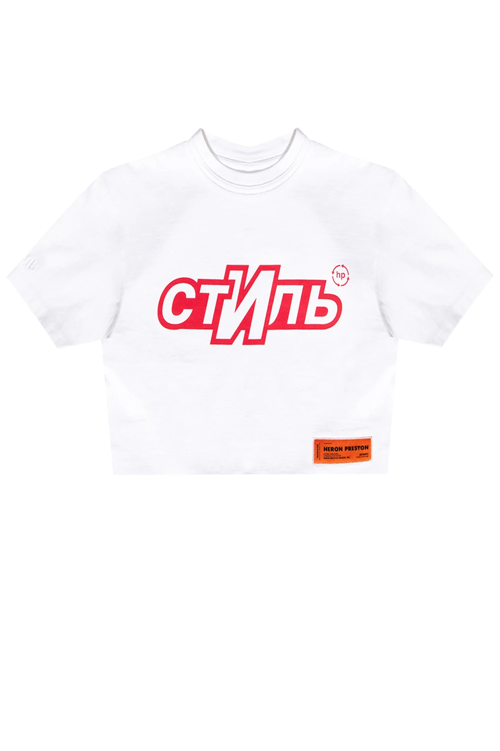 Krótki t-shirt z logo