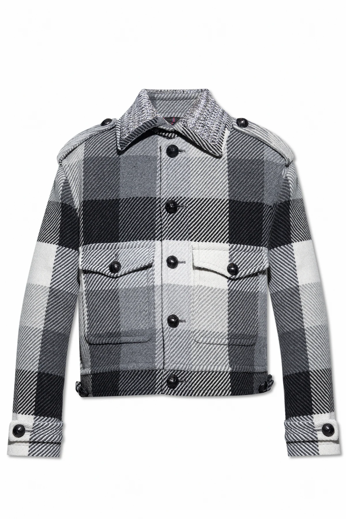 Checked jacket