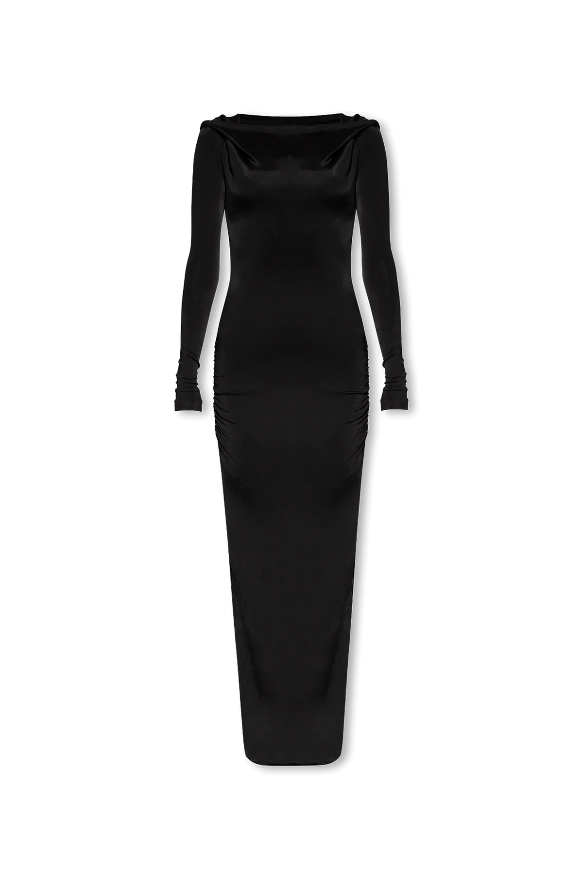 ‘Inside A Dark Echo’ collection hooded dress