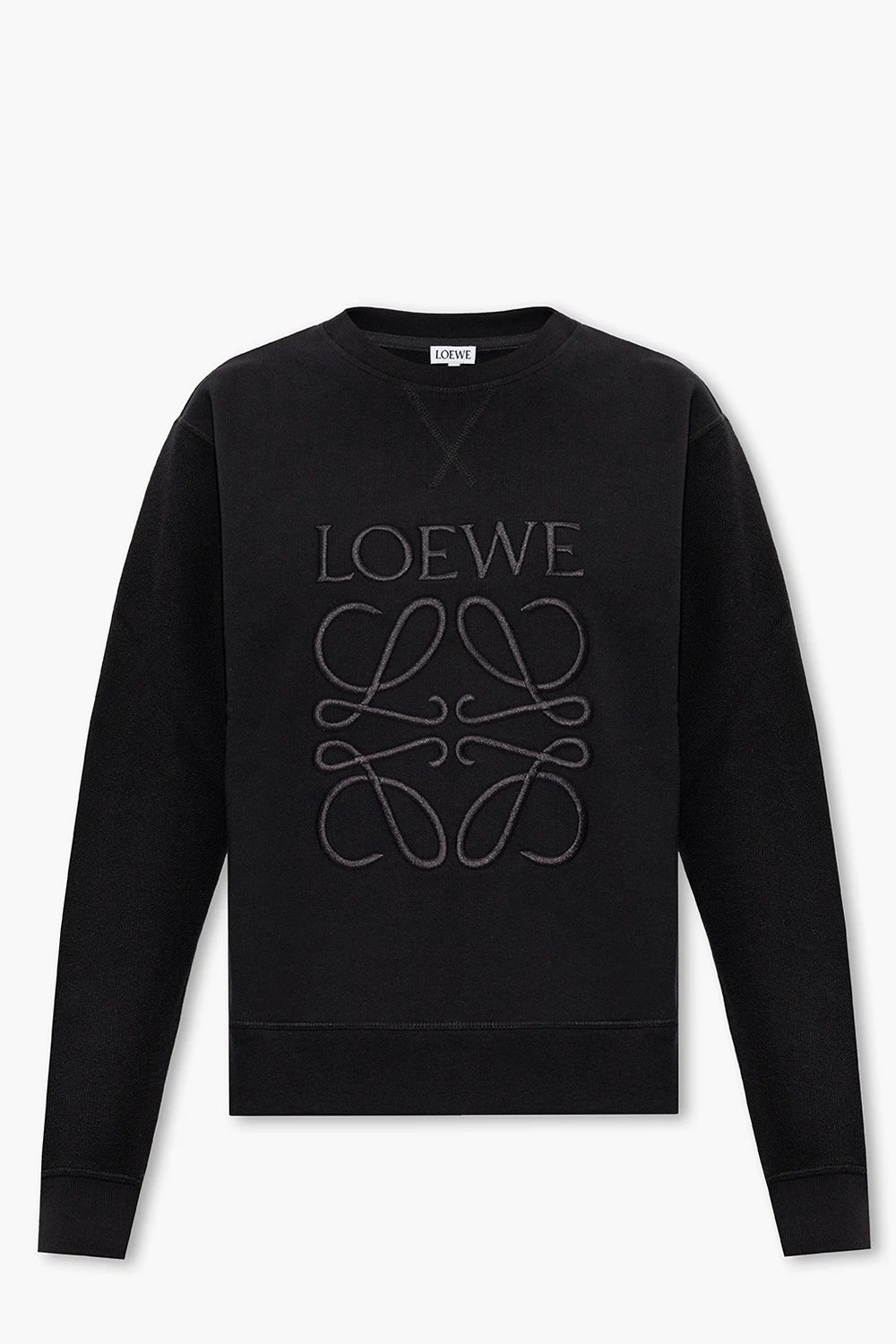 Cotton sweatshirt with logo