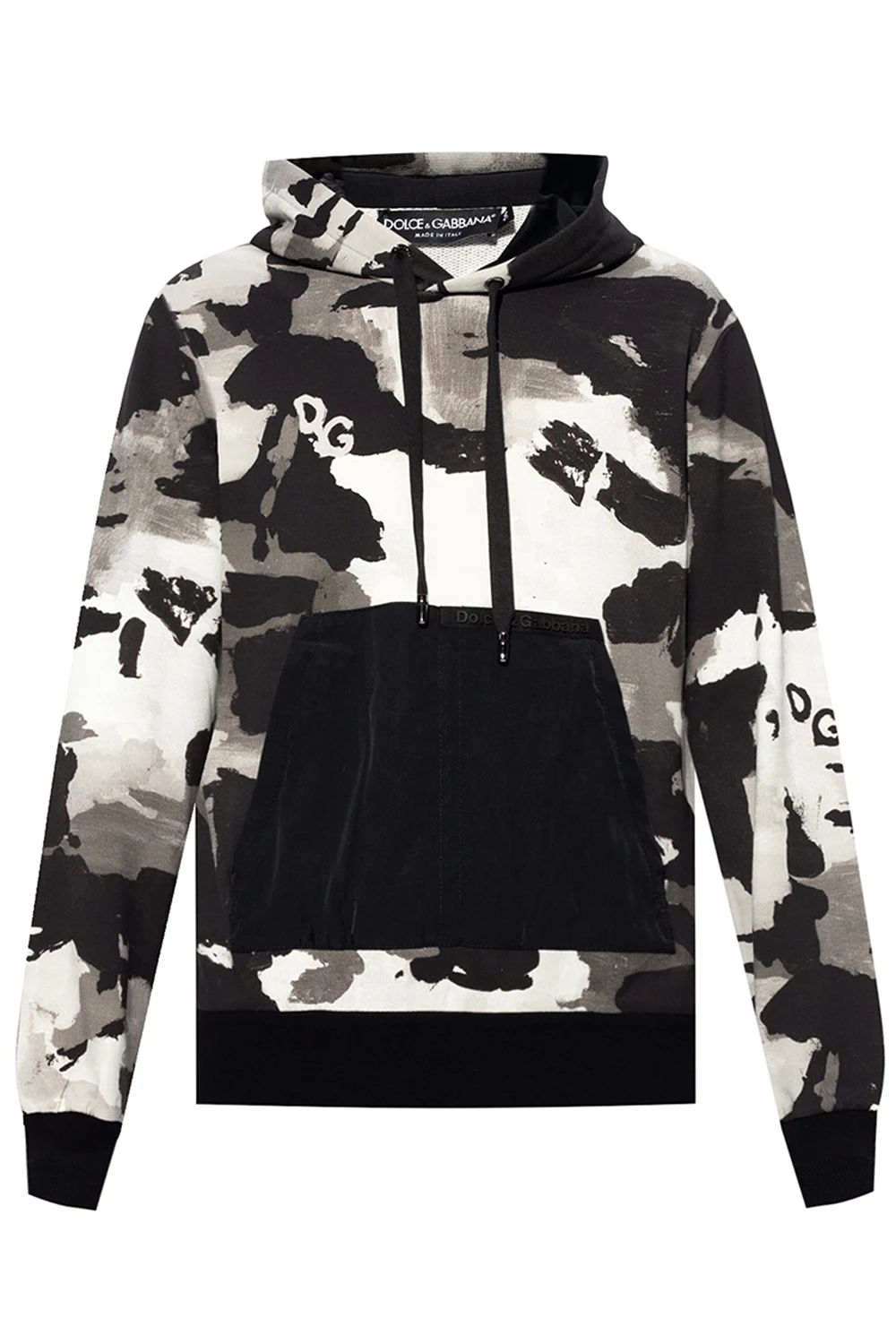Patterned hoodie