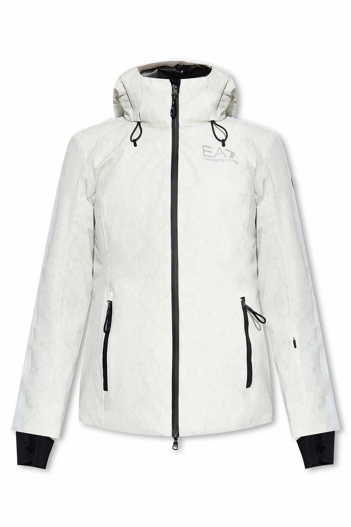 Ski jacket with logo