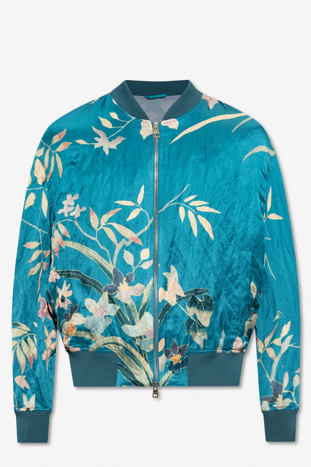 Satin bomber jacket