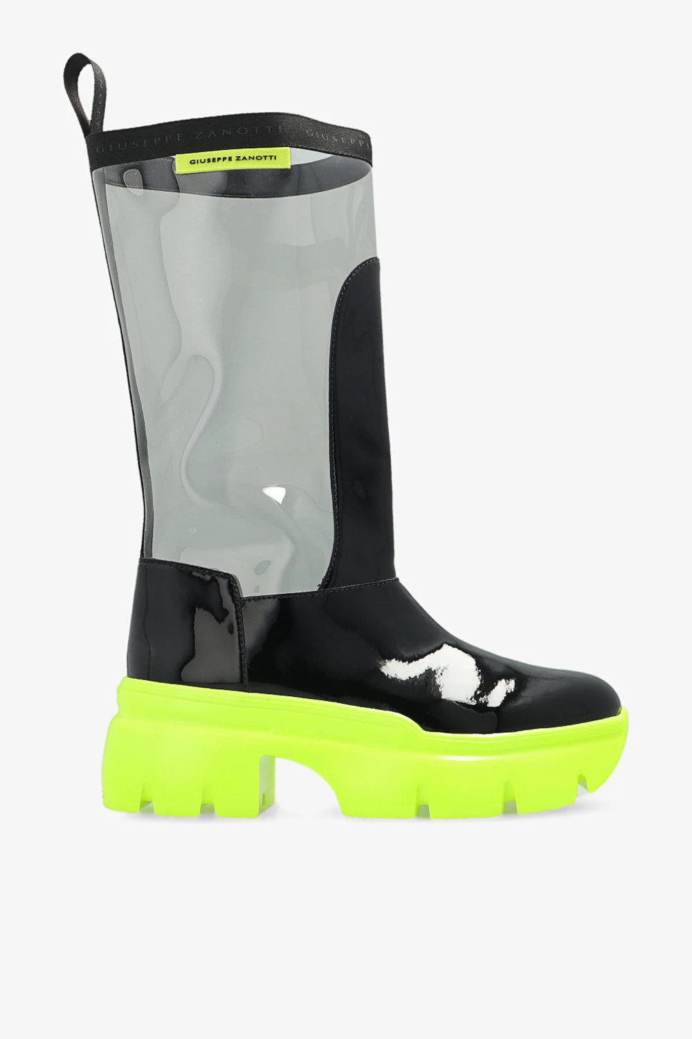 ‘Apocalypse Riot’ transparent boots