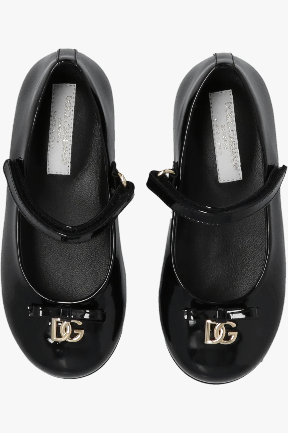 Ballet flats with logo
