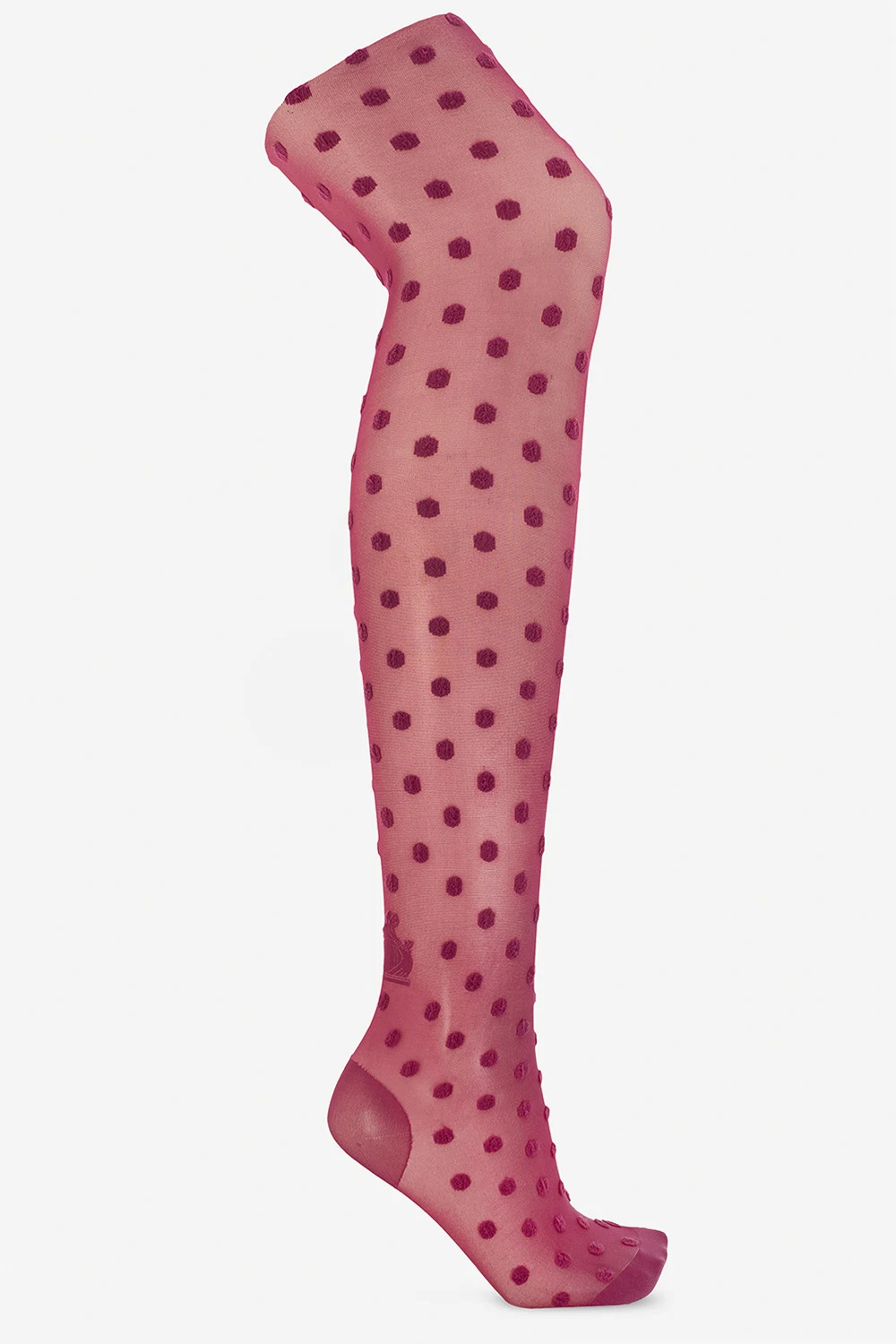 Rajstopy z wzorem w kropki