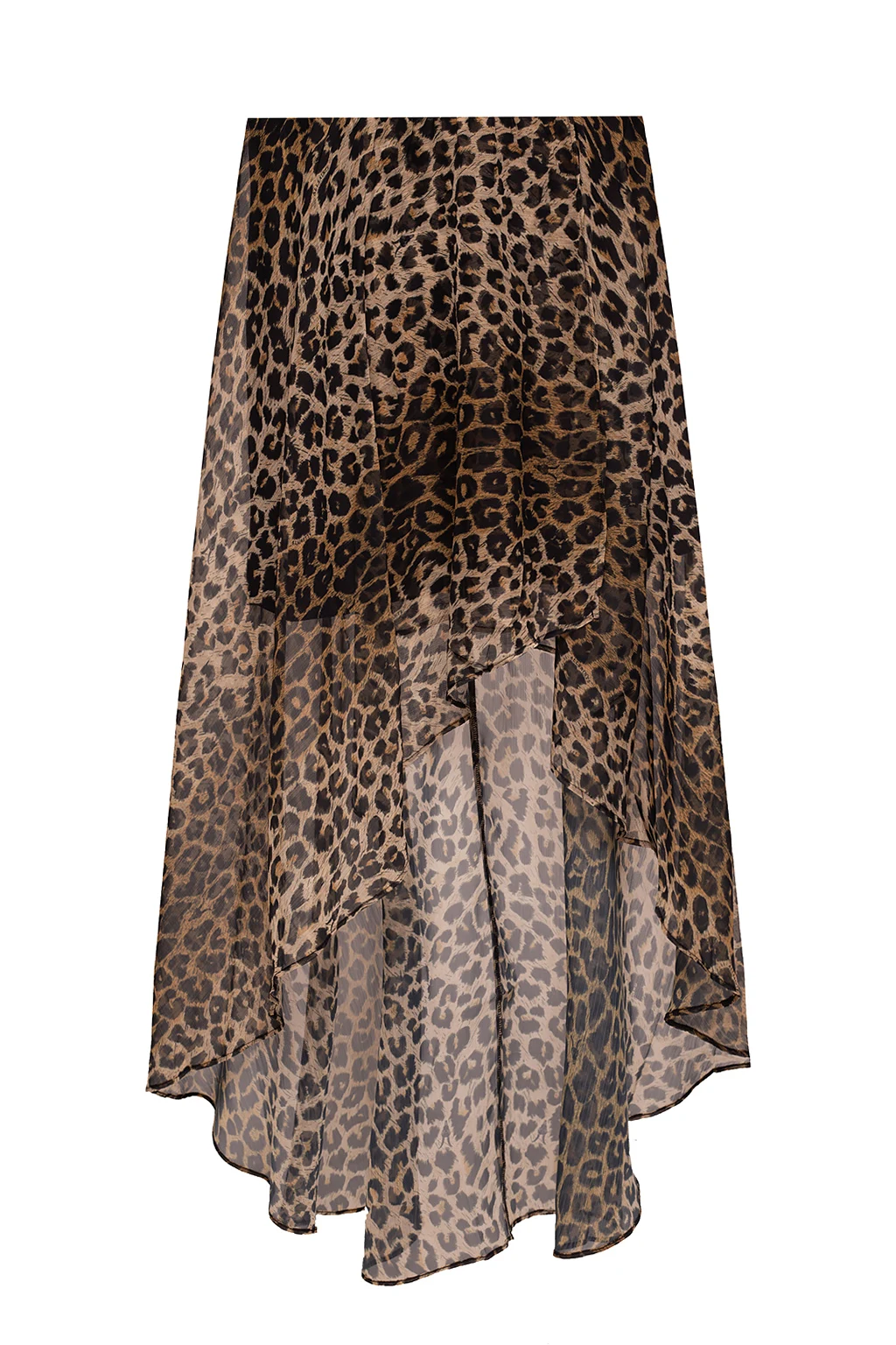‘Slvina’ leopard-printed skirt