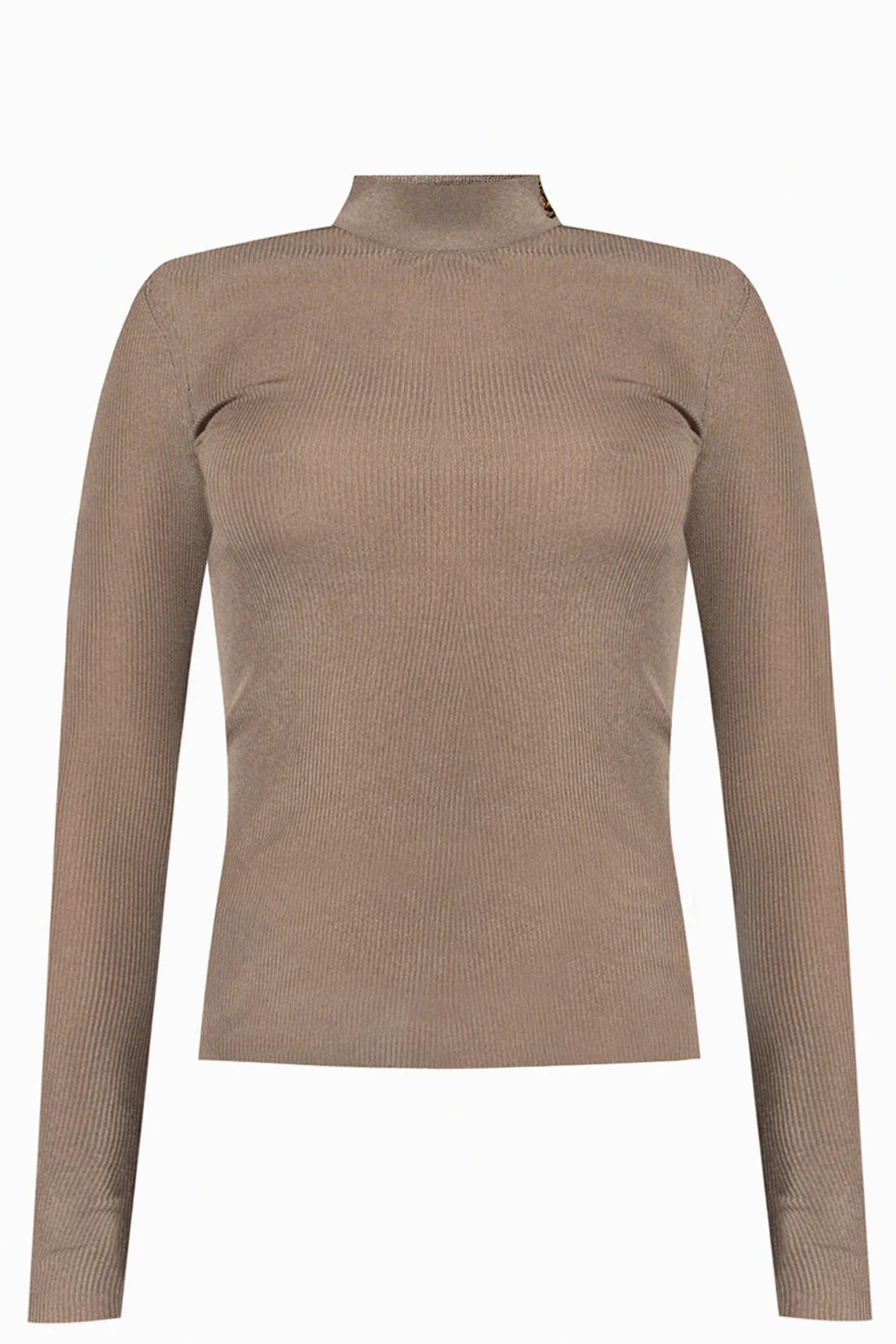 Top with mock neck