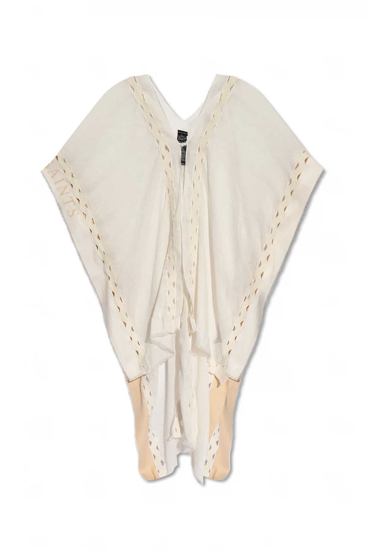Poncho mit Logo
