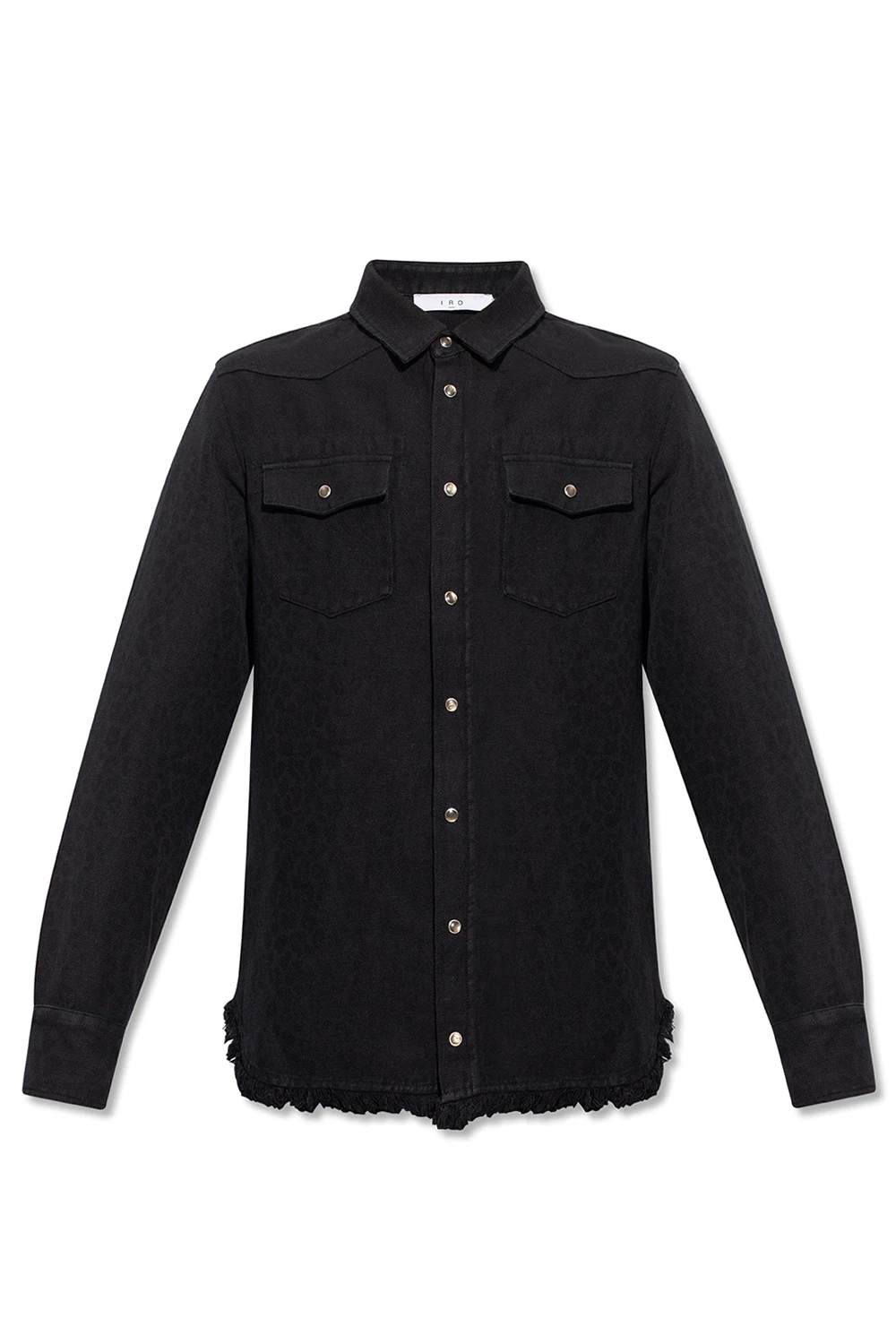 ‘Zach’ shirt with animal motif