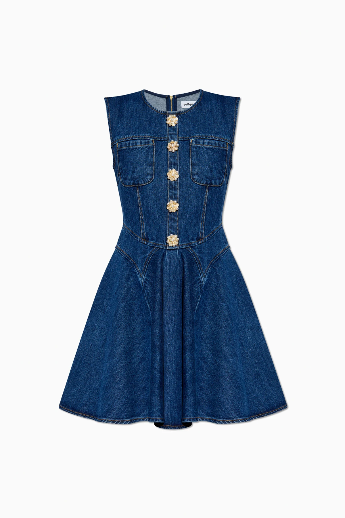 Denim dress