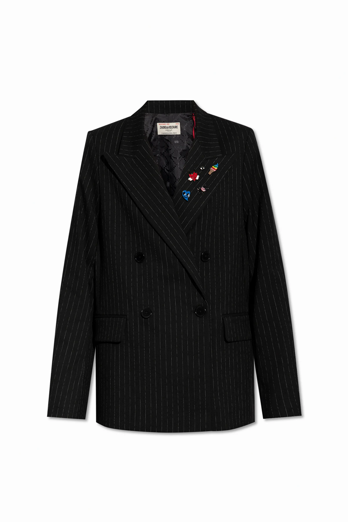 ‘Valdo’ blazer with pins