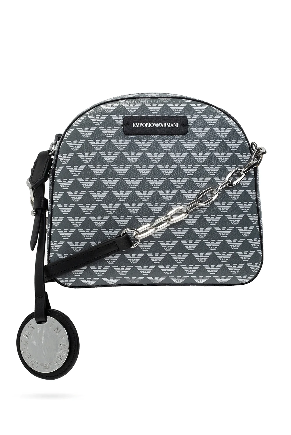 Branded shoulder bag