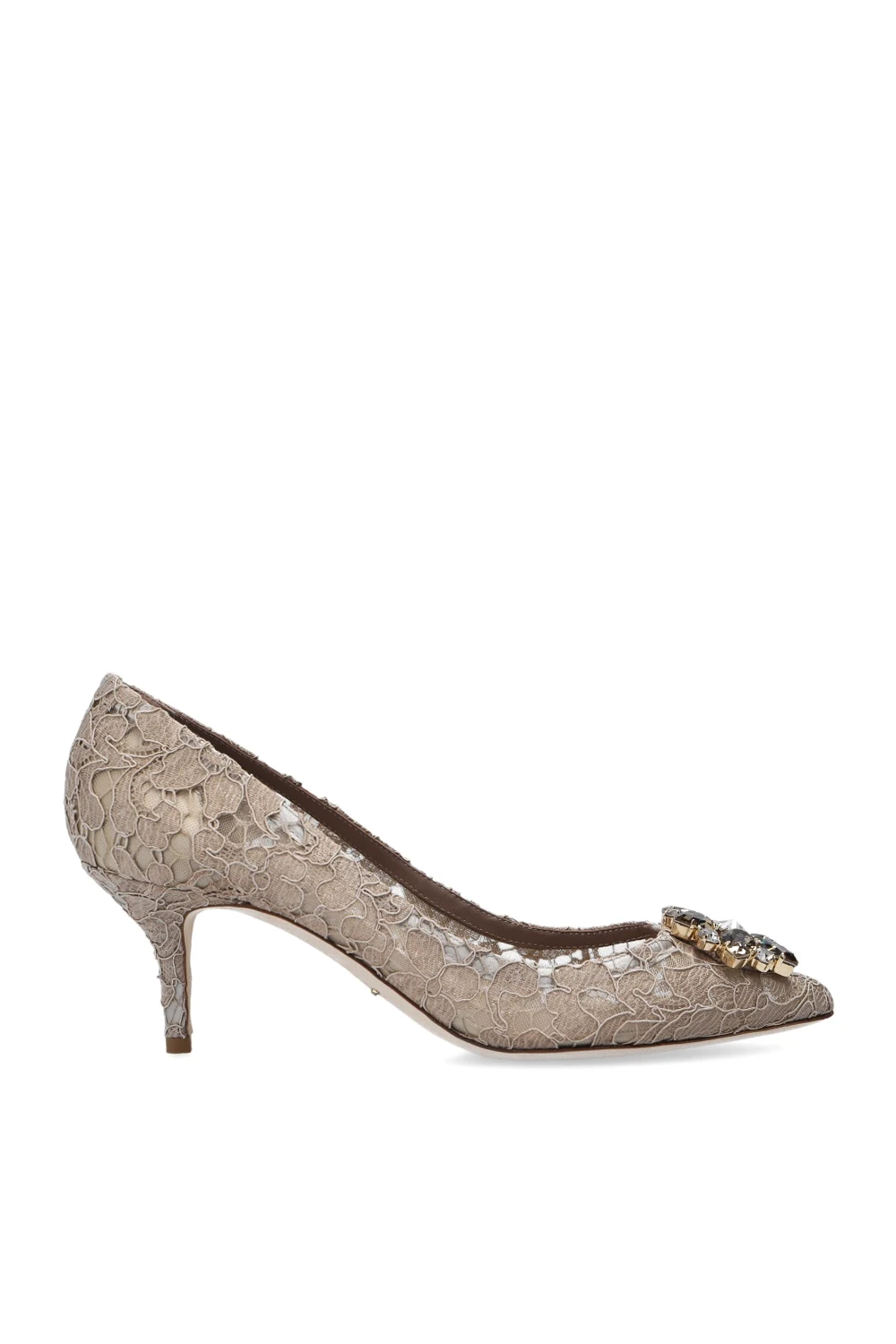 Embellished pumps