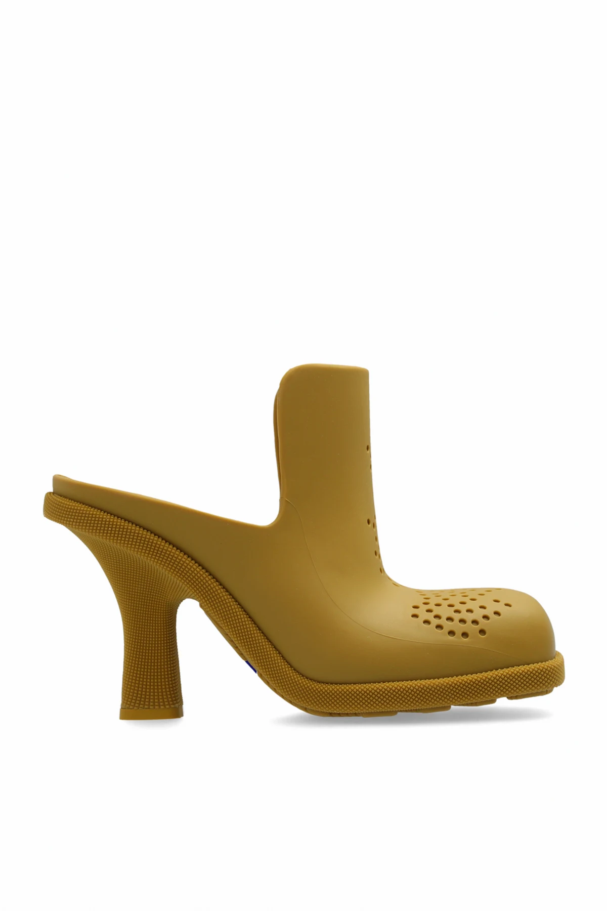 GREEN Rubber Heeled Slippers