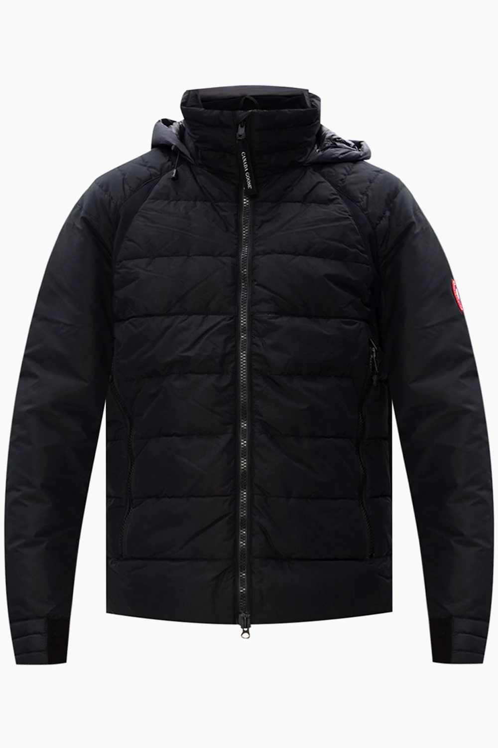 Quilted down jacket