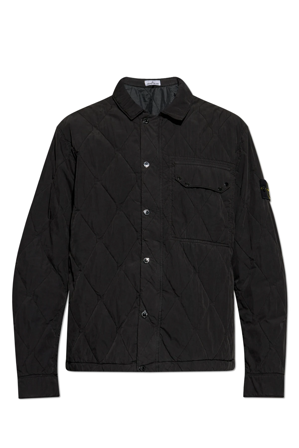 Gesteppt Jacke mit Logo