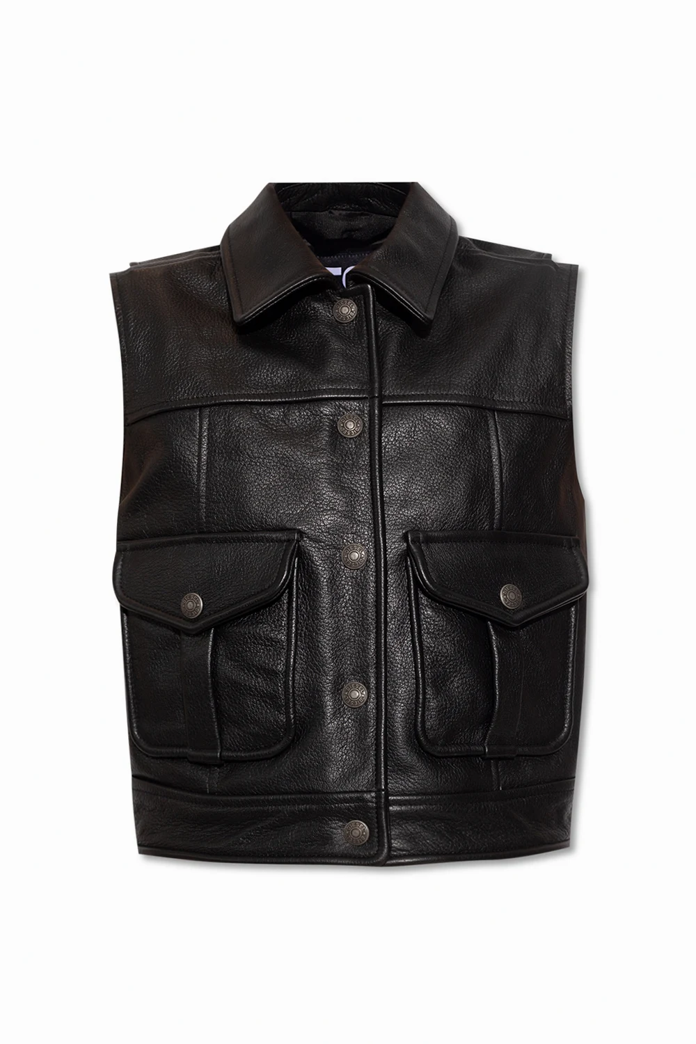 ‘L-Marina’ leather vest