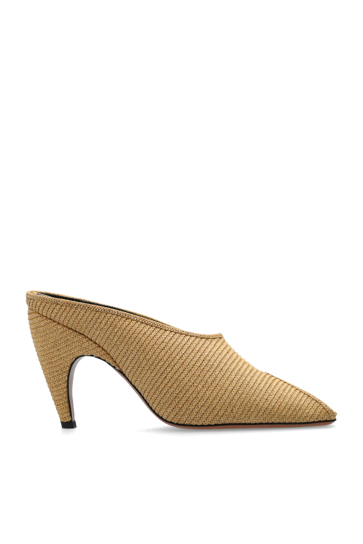 `Open Toe` Pantoletten mit Absatz
