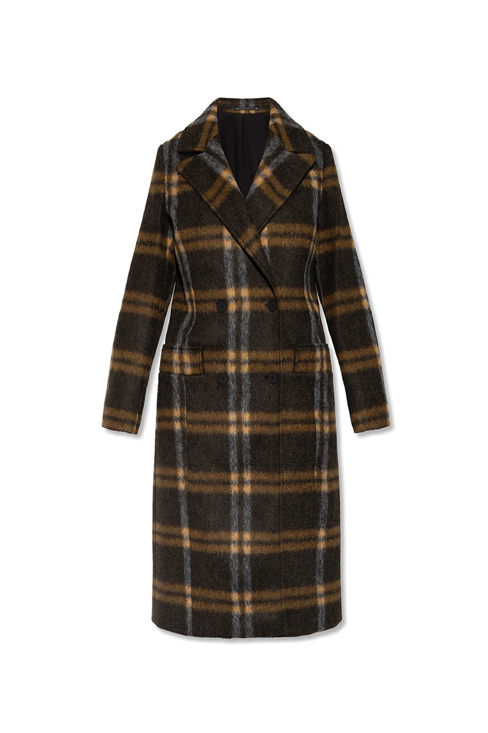 ‘Ensley’ double-breasted coat