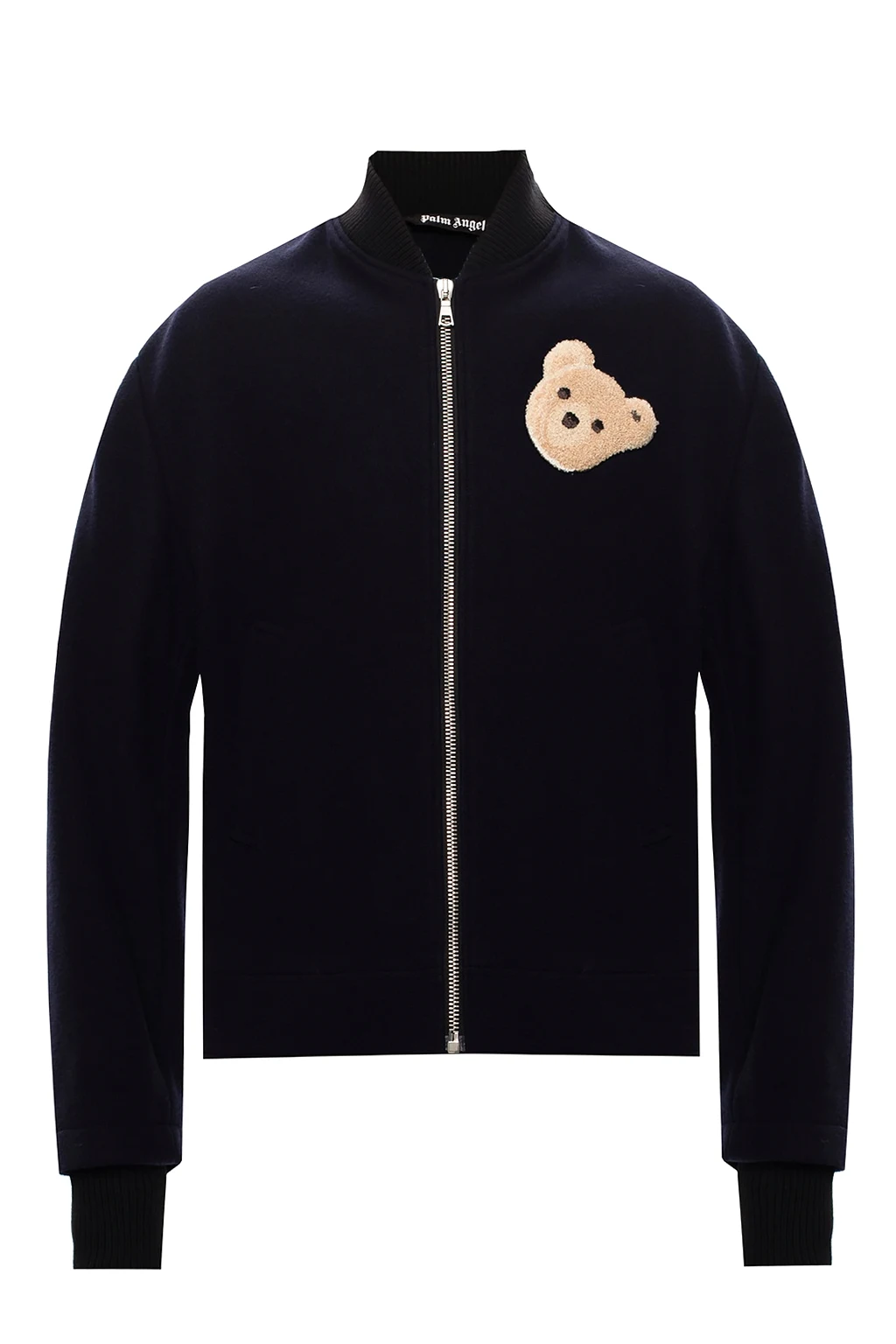 Wool bomber jacket
