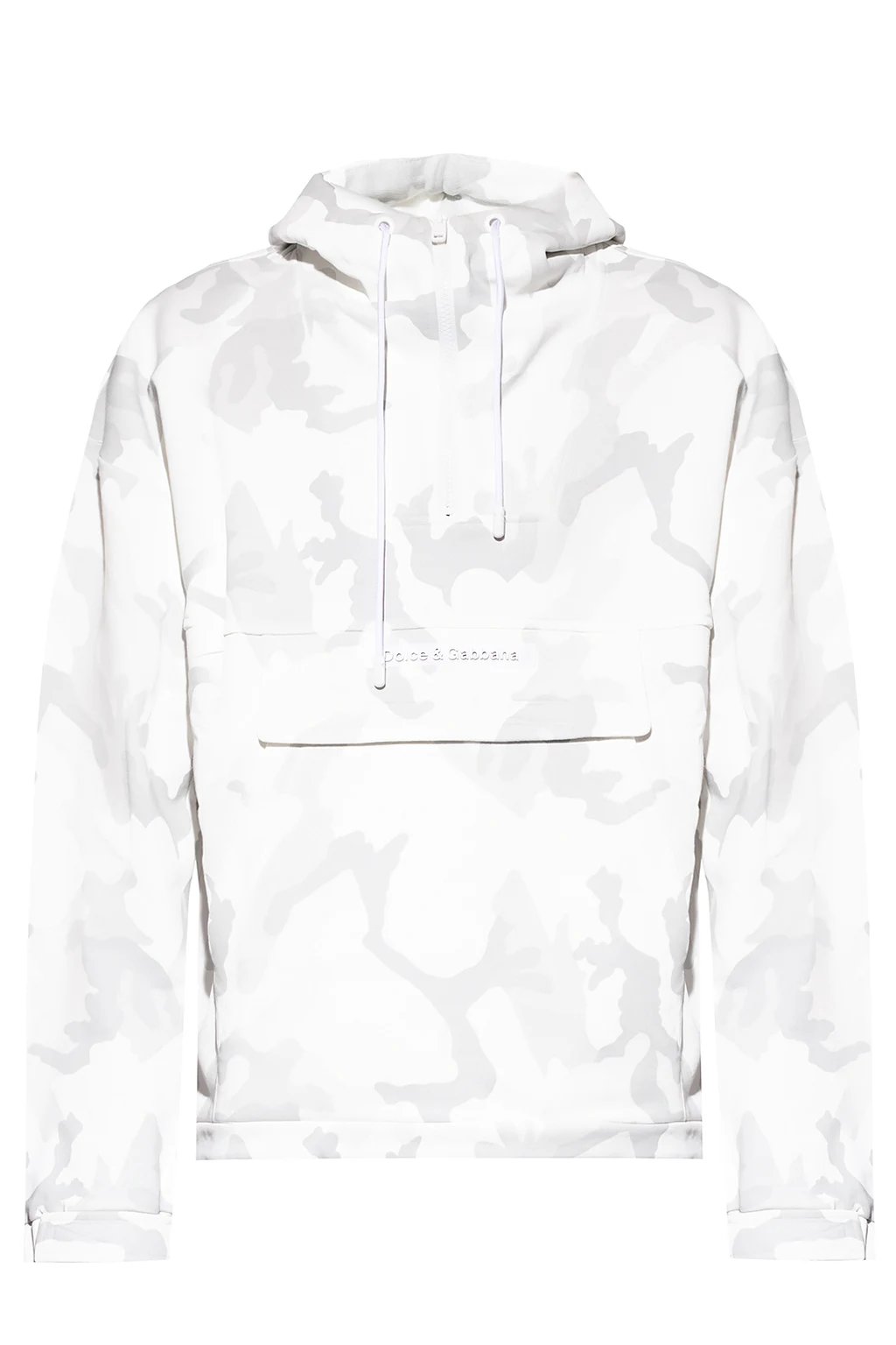 Camo print hoodie