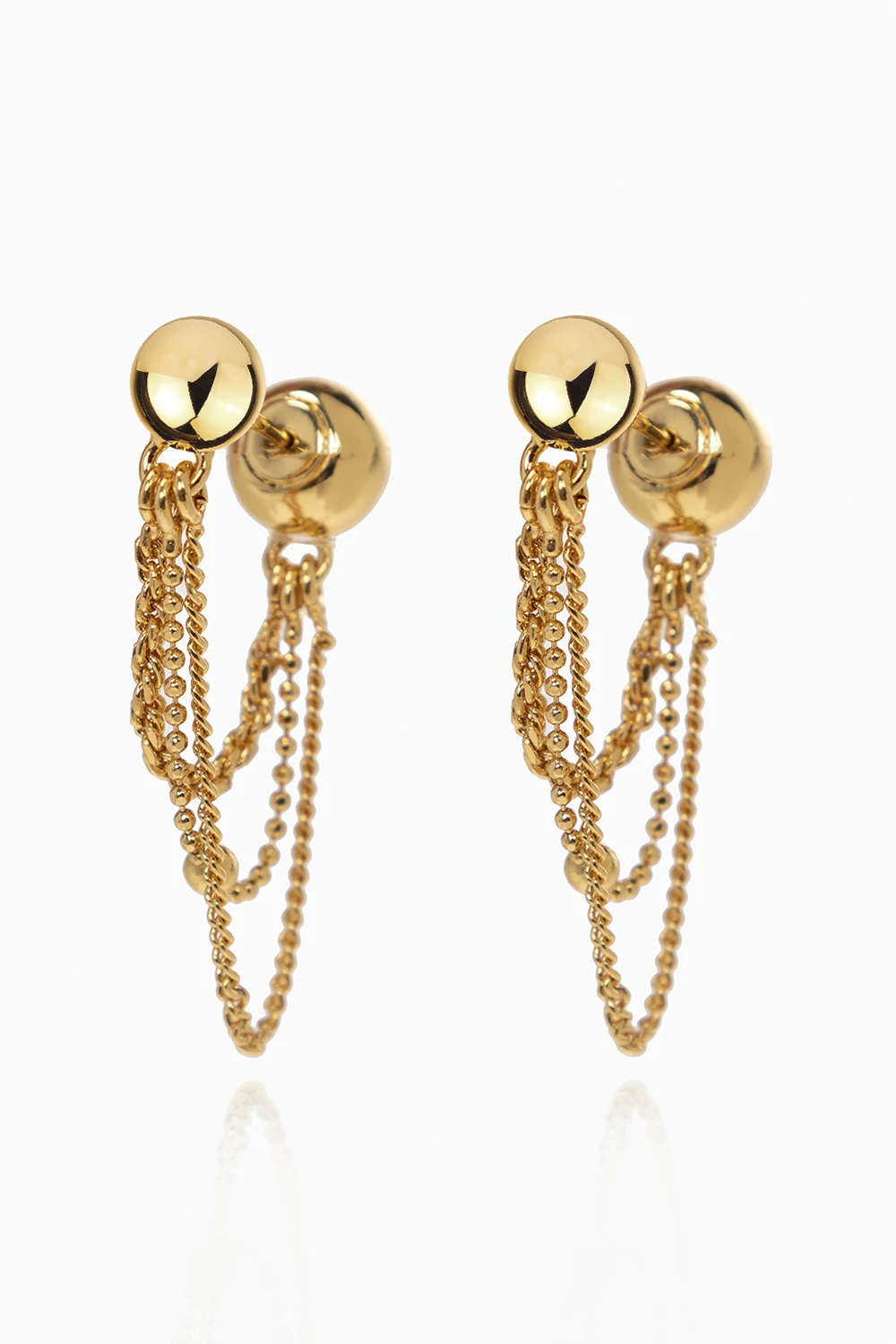 Gold-plated earrings