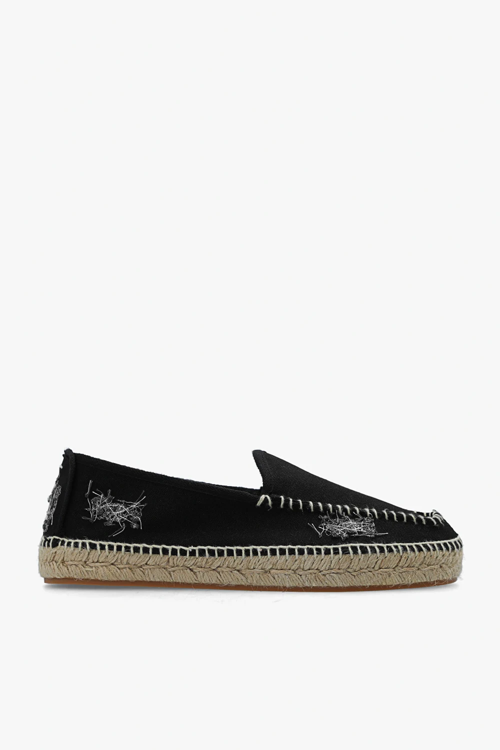 Espadrilles with stitching details