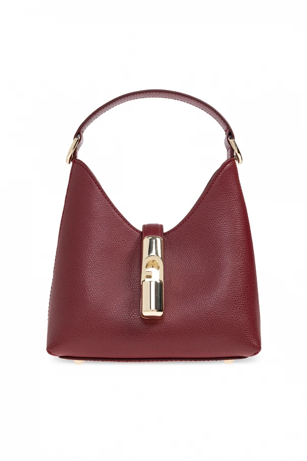 BURGUNDY ‘Iride Mini’ handbag