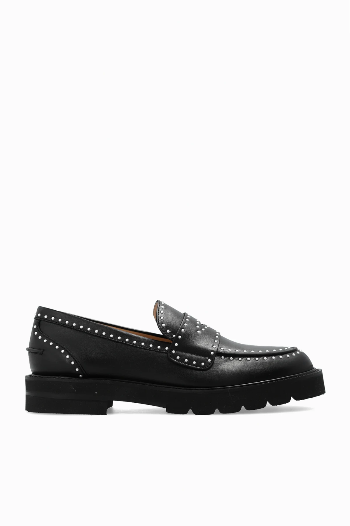‘Parker’ leather loafers