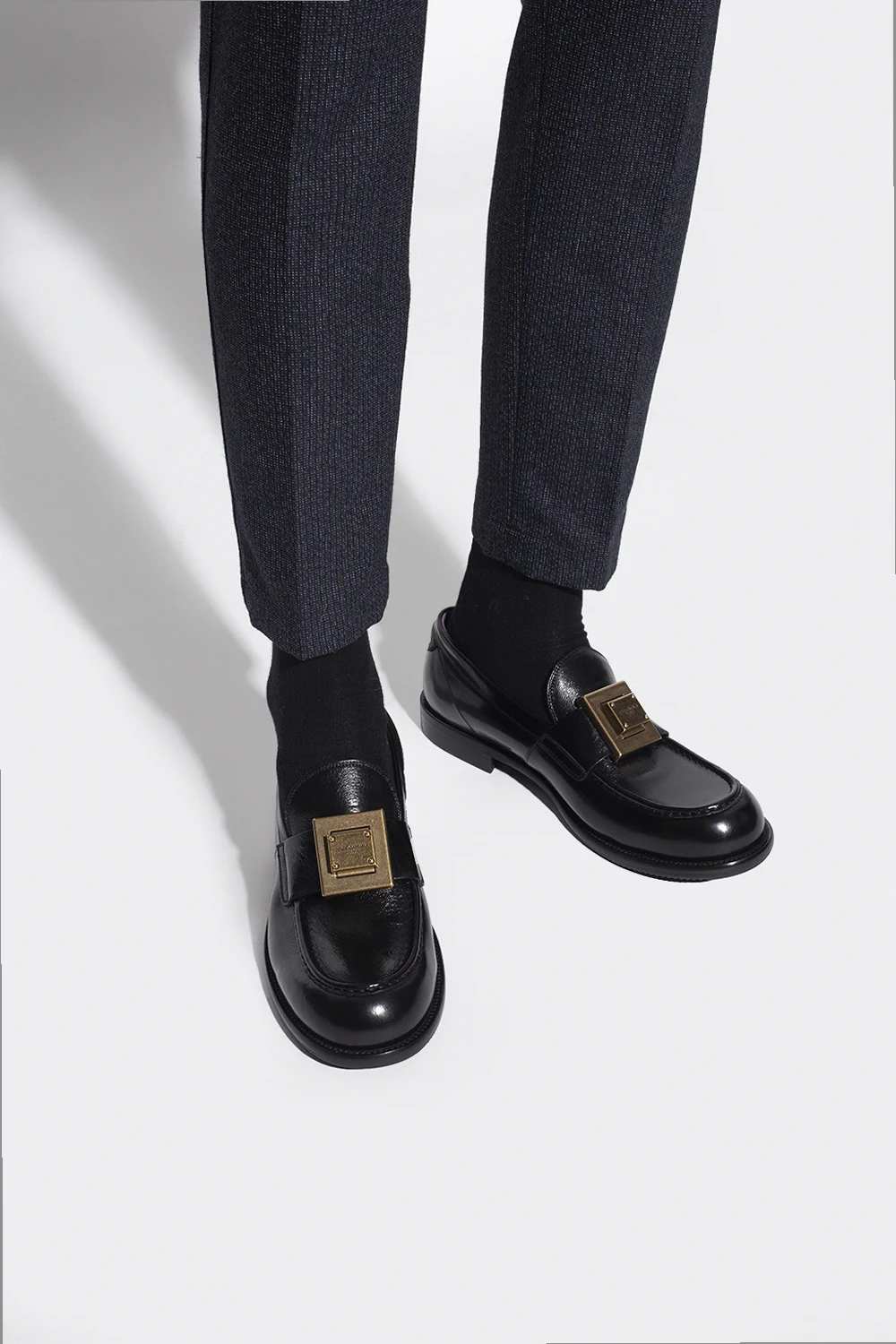 Skórzane buty typu ‘loafers’