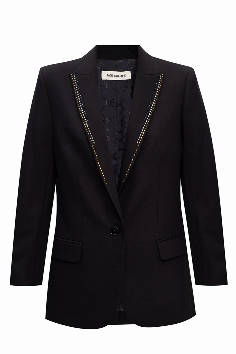 Appliquéd blazer