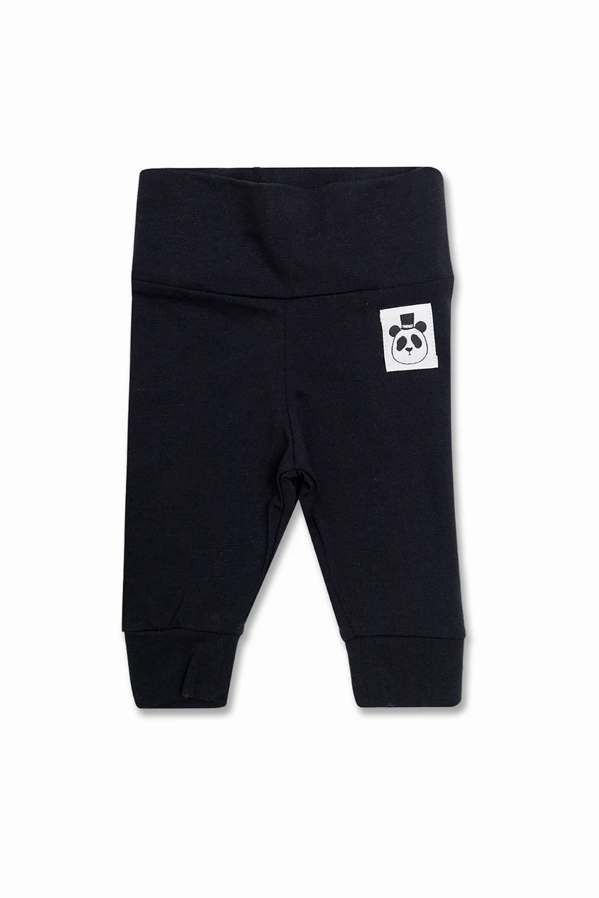 Logo-patched trousers