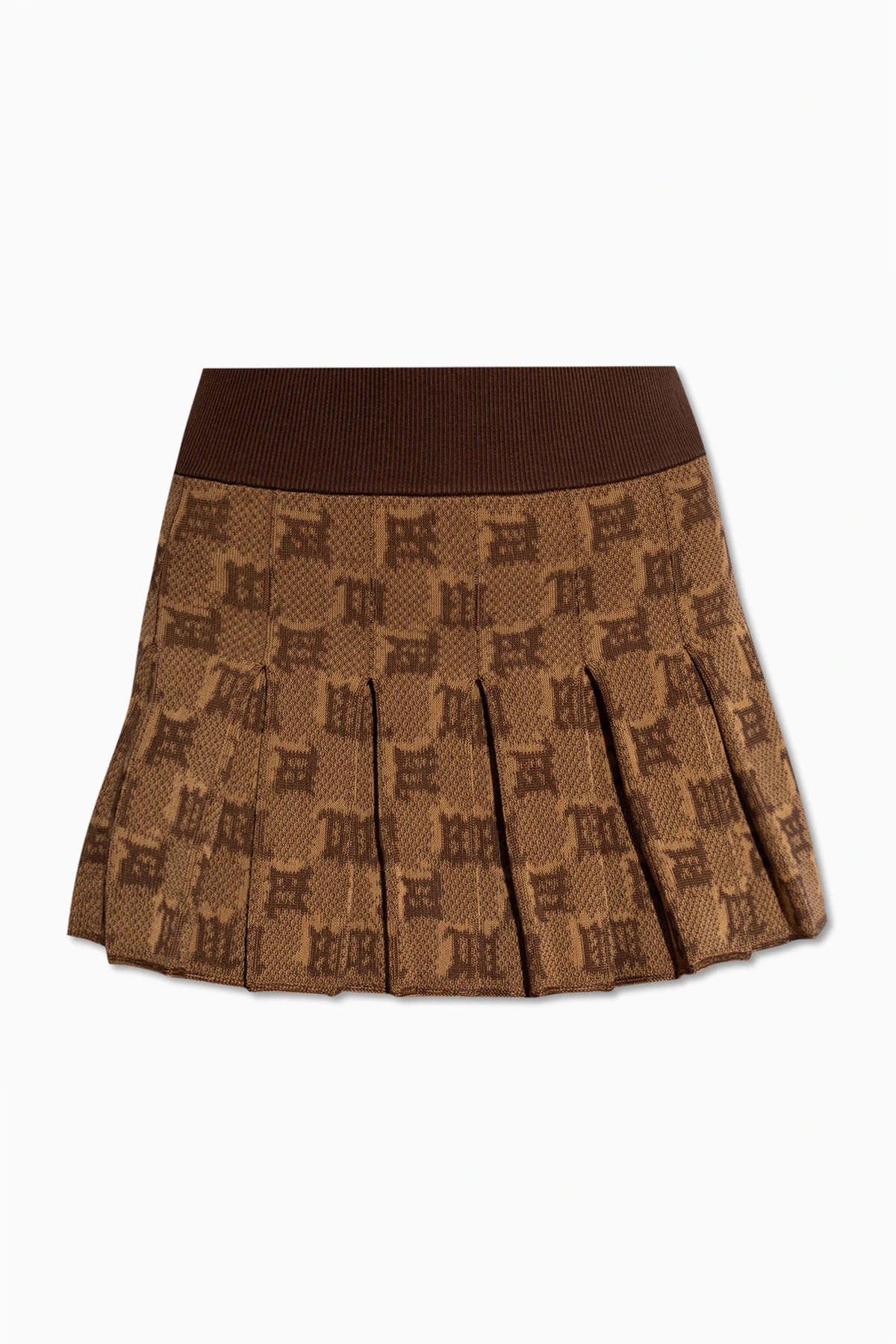 Monogrammed skirt