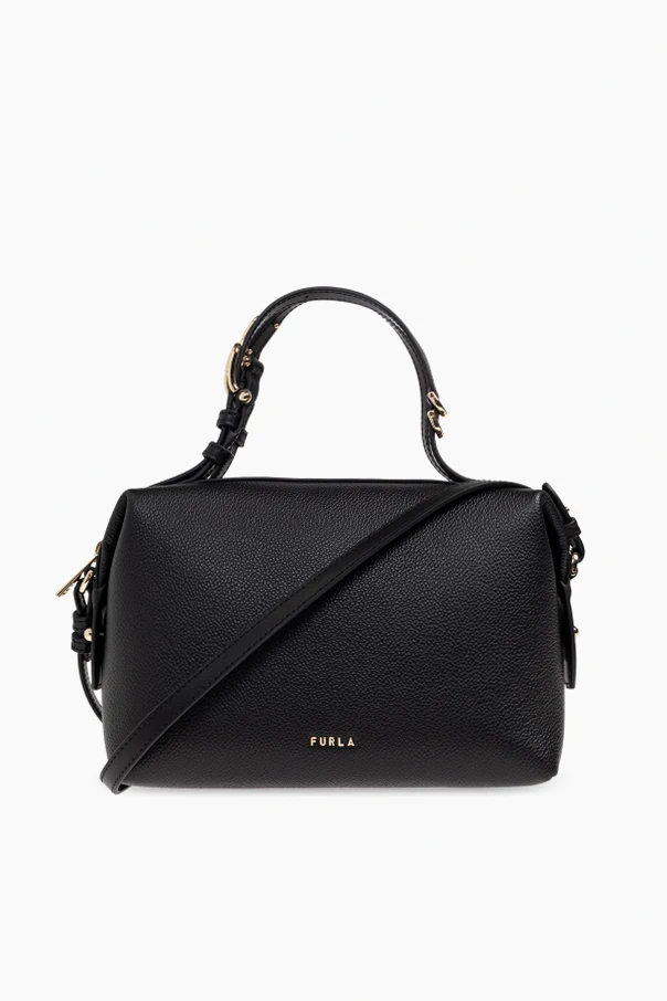 SCHWARZ Handtasche '‘Double Mini’
