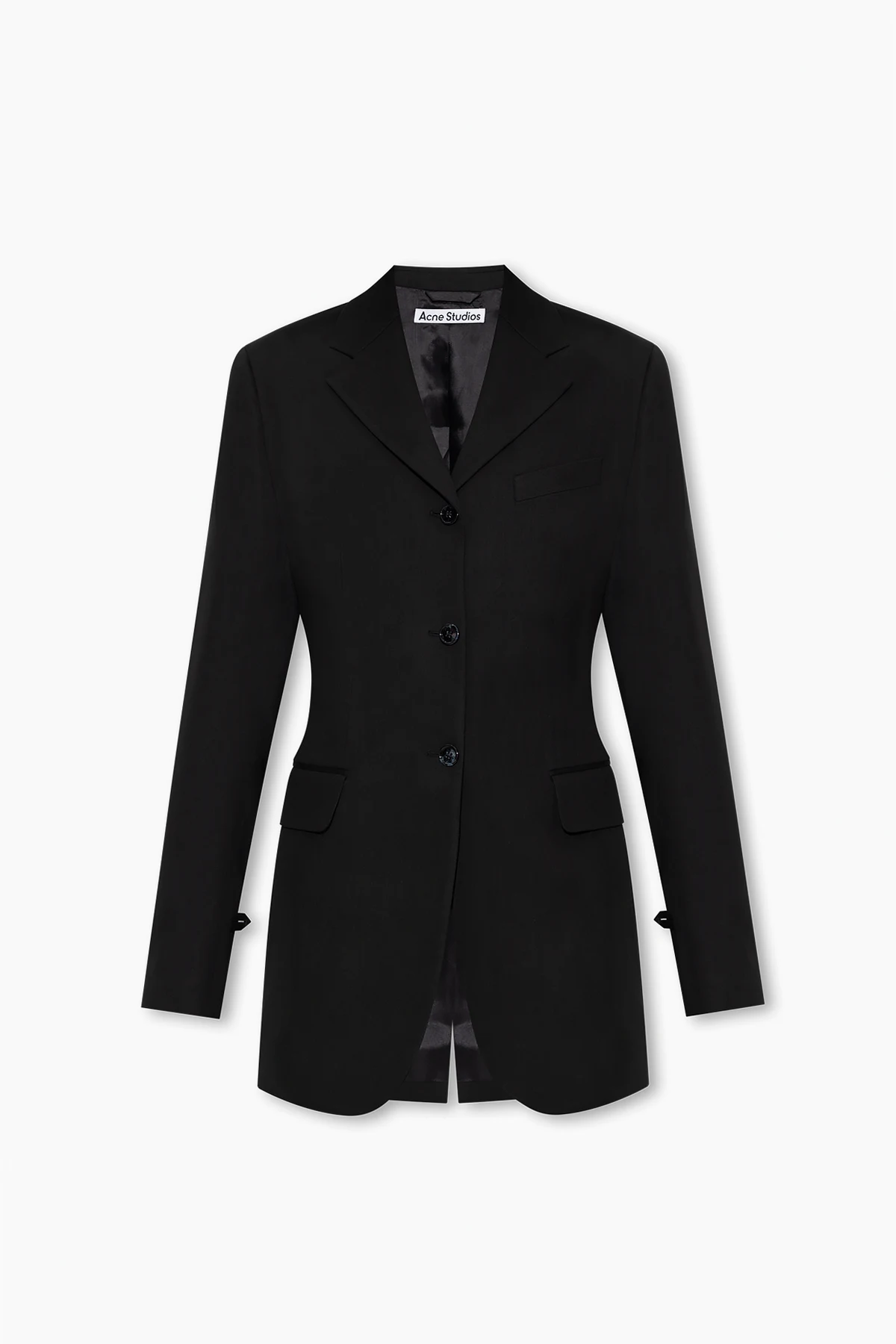 Blazer with notch lapels