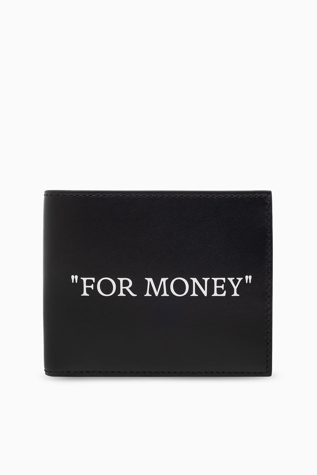 Leather folding wallet