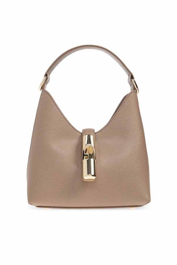 beige ‘Iride Mini’ handheld bag