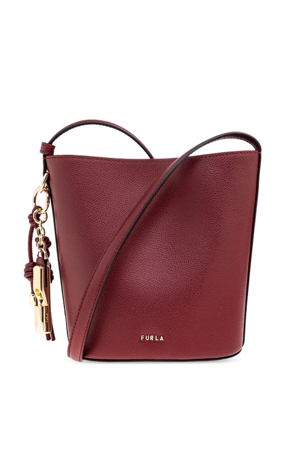 BURGUNDER Schultertasche ‘Roxie Small’