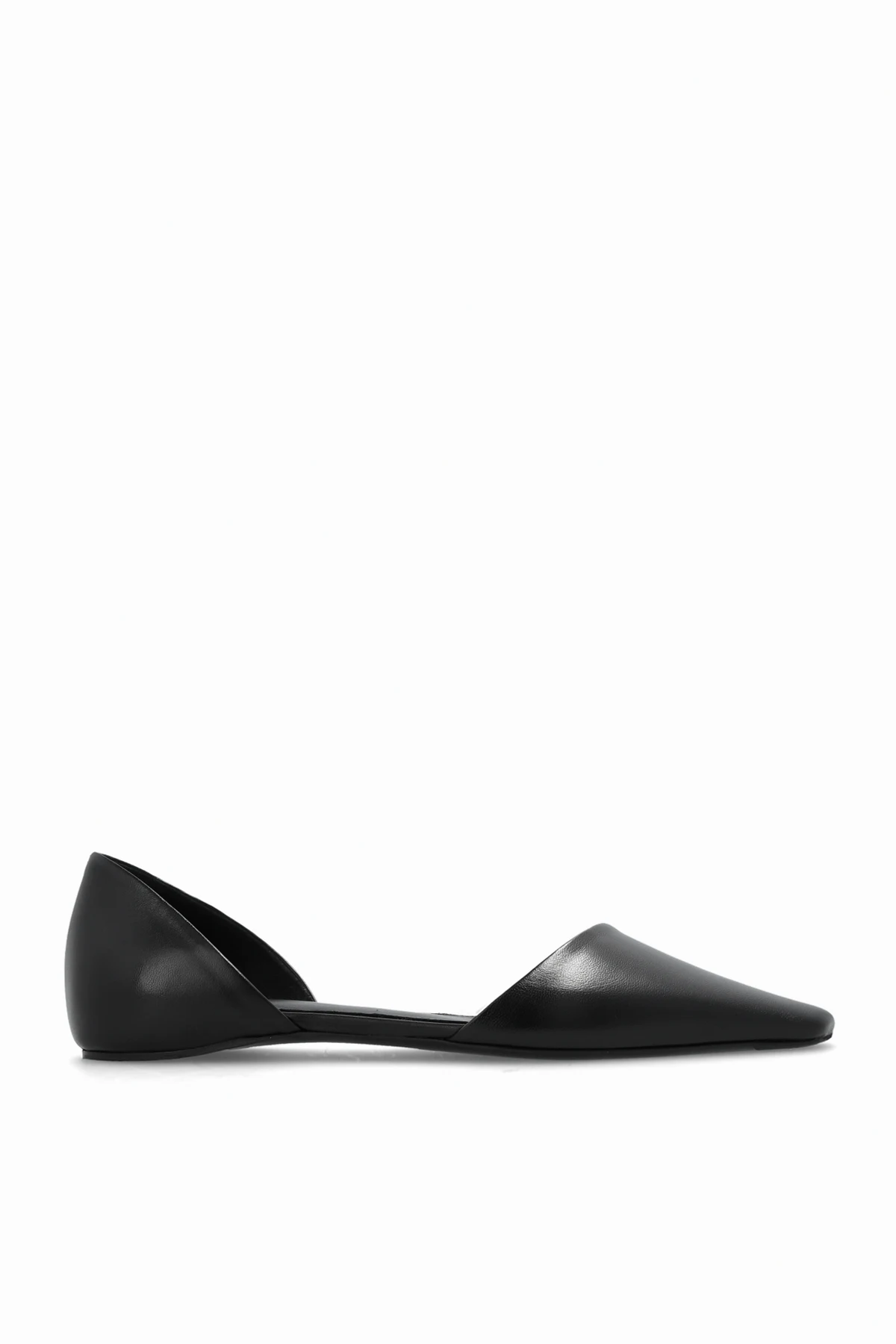 Skórzane baleriny ‘The Asymmetric D'Orsay’