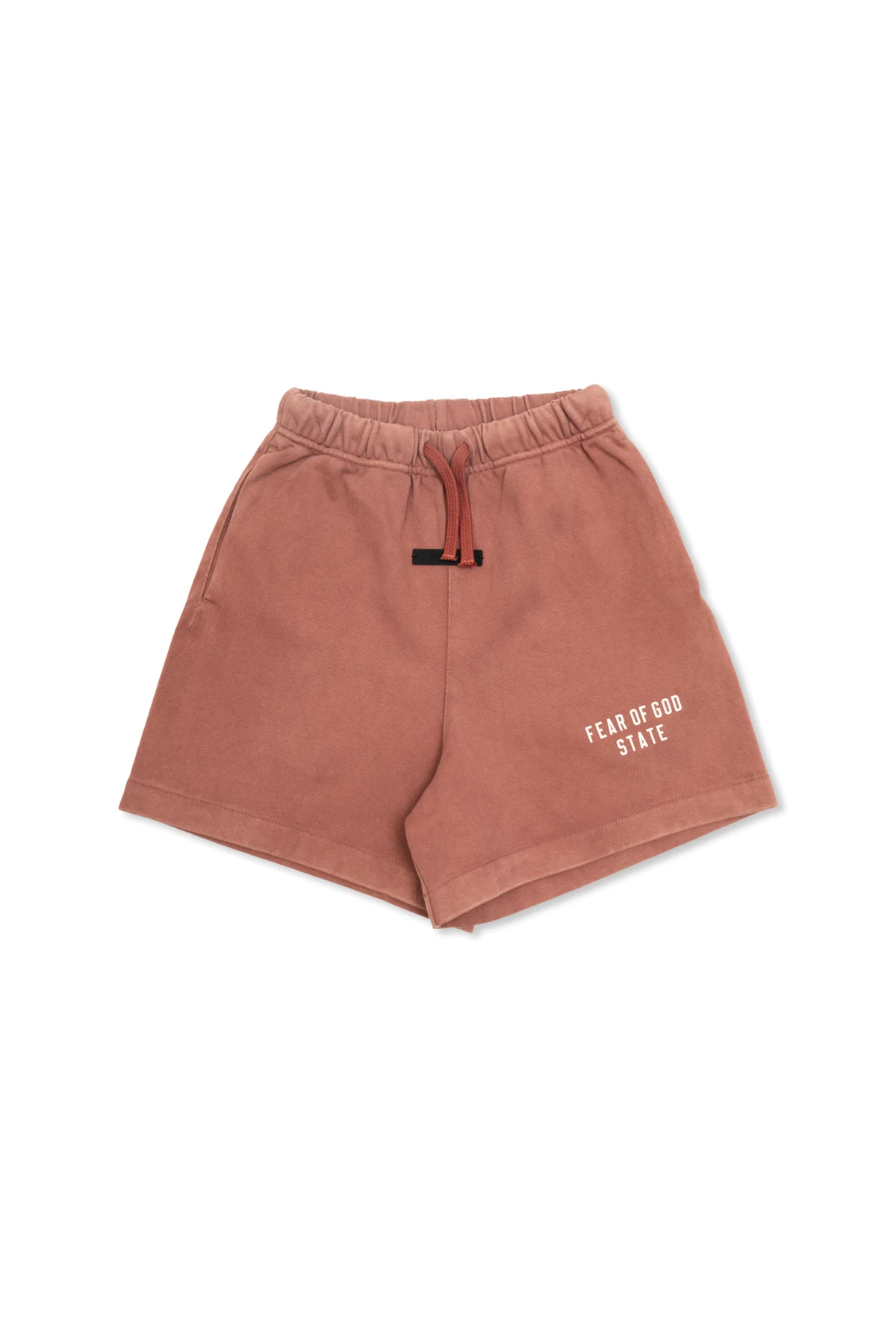 Baumwollshorts mit Logo