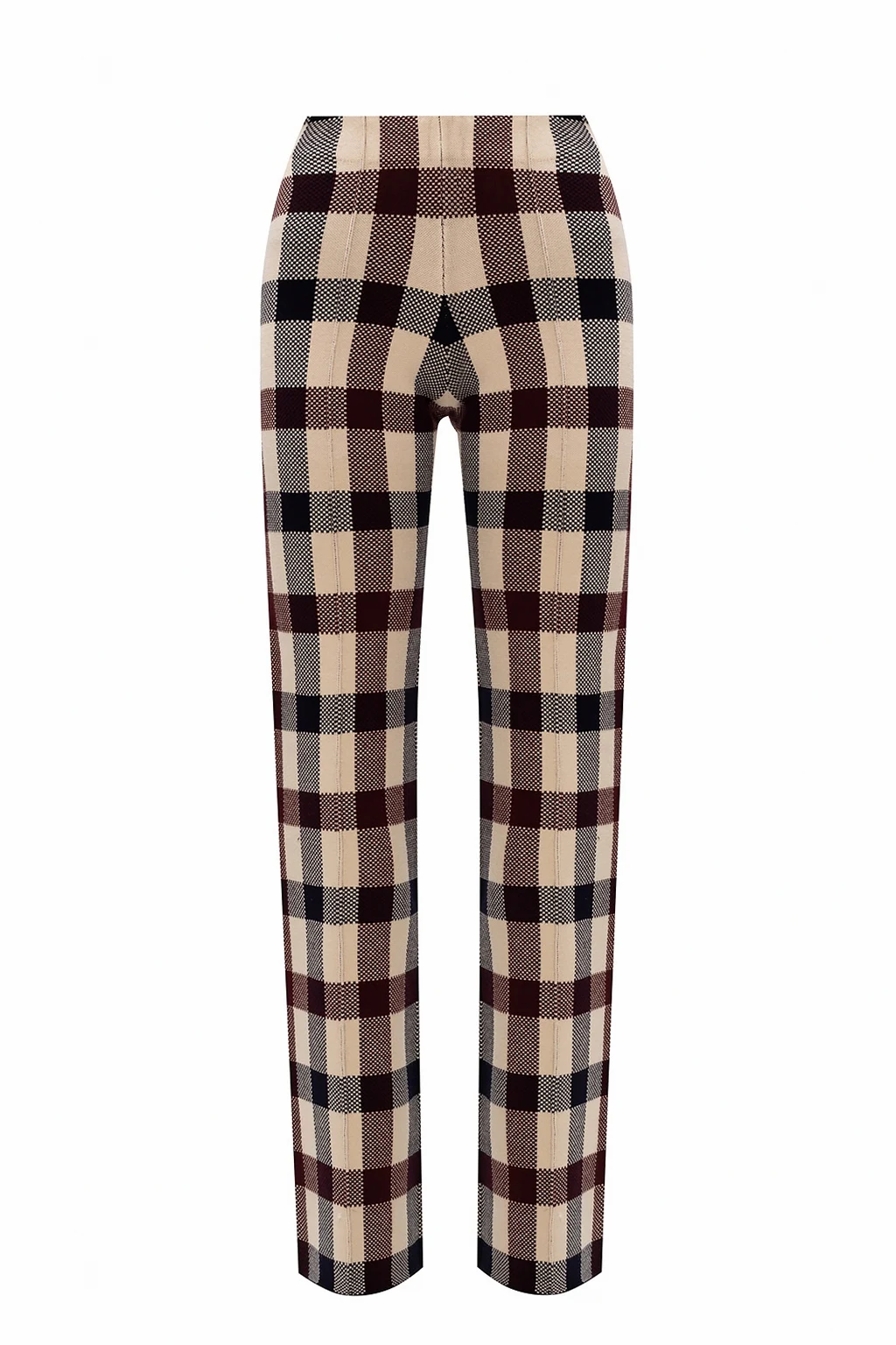 Checked trousers