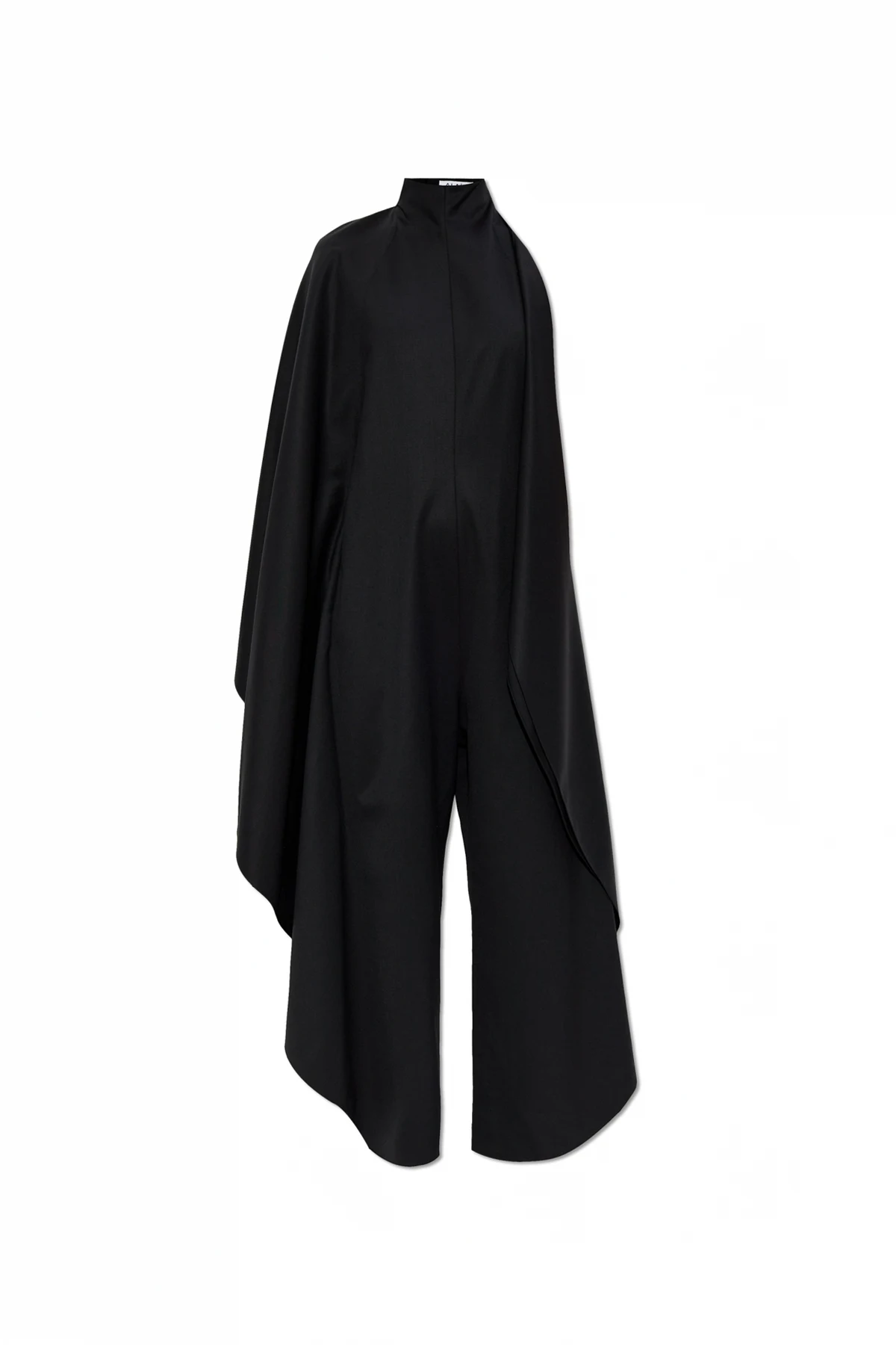 BLACK Wool Jumpsuit