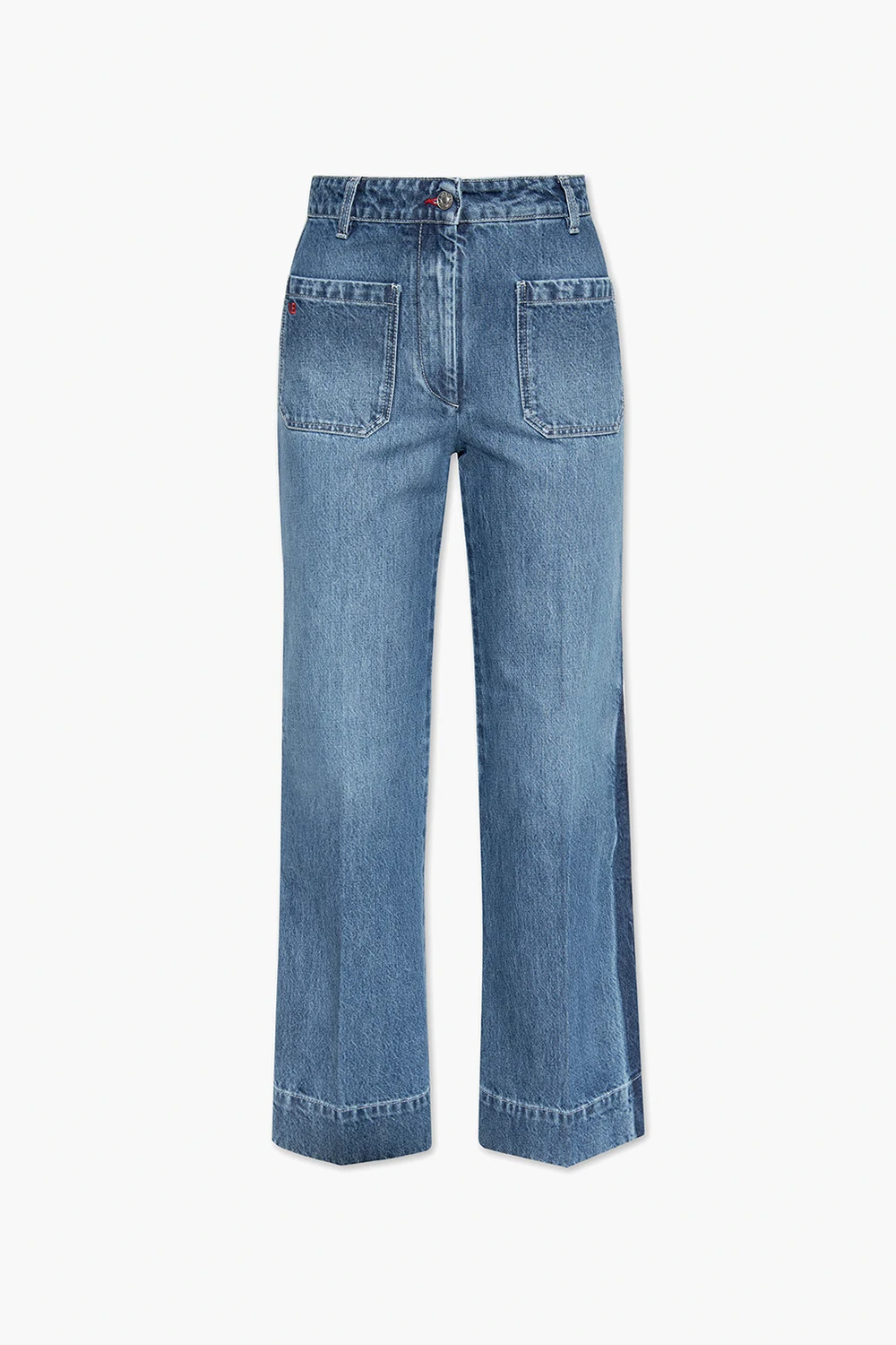 Jeans with logo