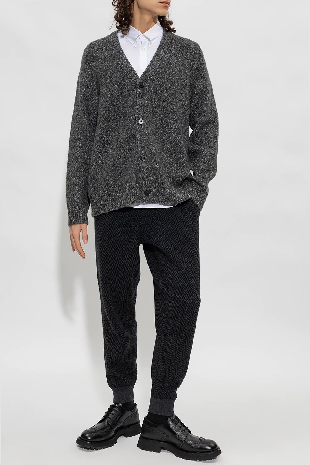 Short-sleeved cotton shirt
