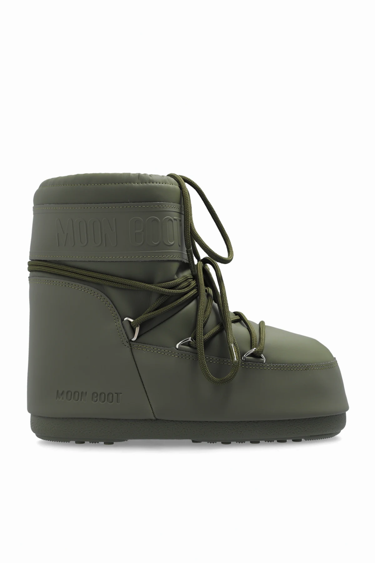 GREEN Snow Boots Icon Low Rubber