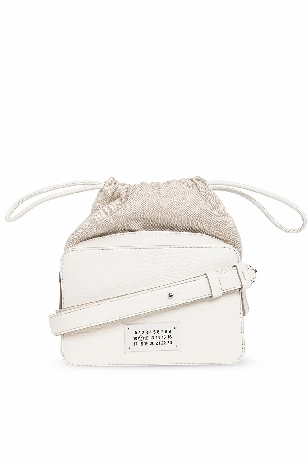 Shoulder bag with logo