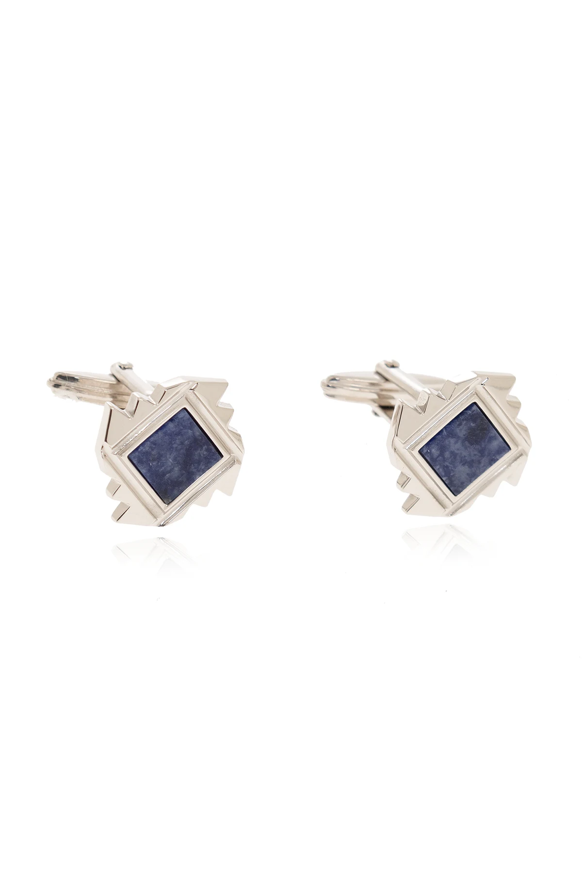 Sodalite cufflinks