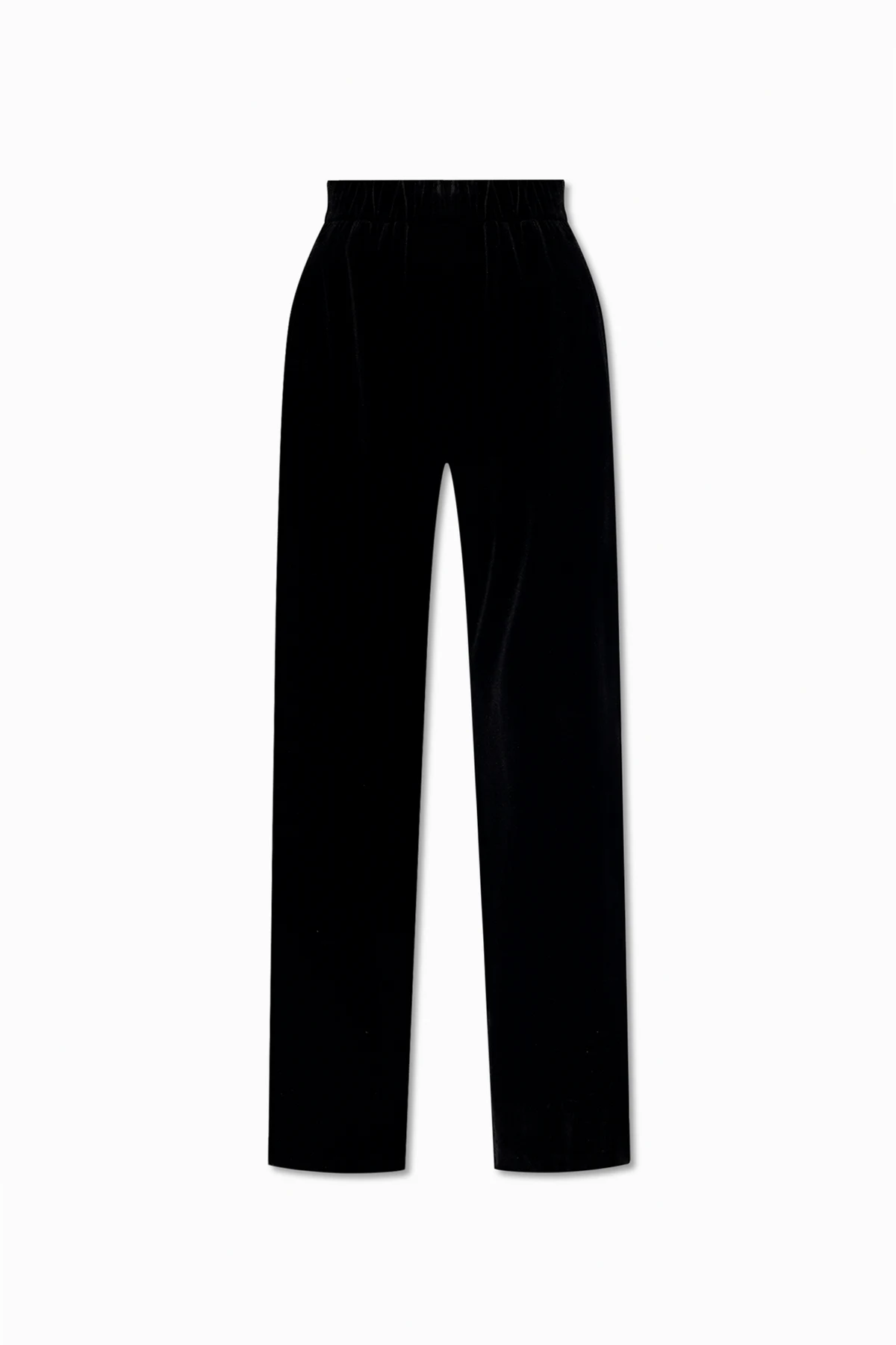 BLACK Velour trousers