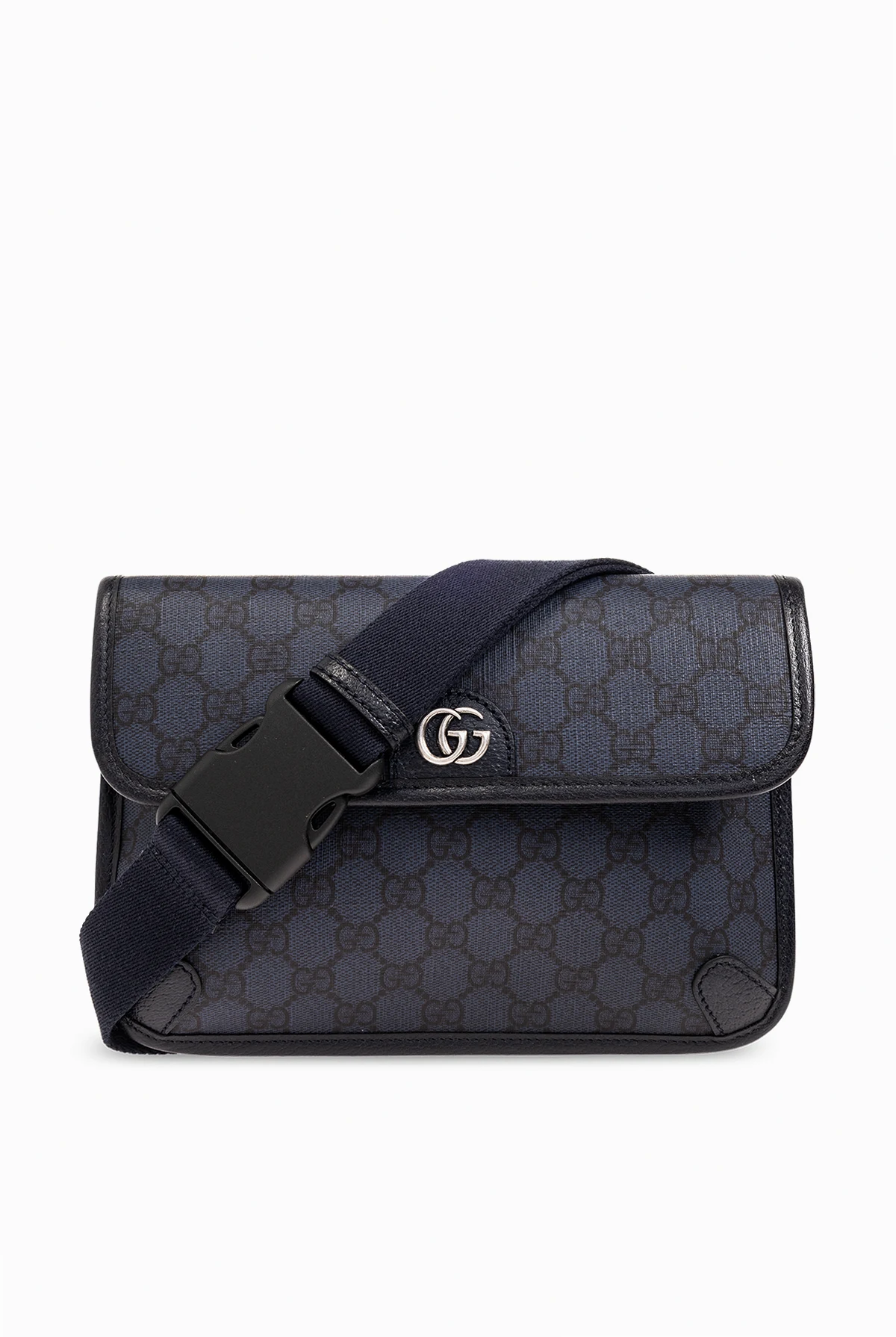 GRANATOWY Torba na pas ‘Ophidia Small’